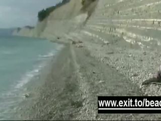 秘密 業餘 裸體 海灘 footage 夾