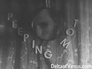 خمر بالغ فيلم 1950s - بصاصة اللعنة - peeping tom