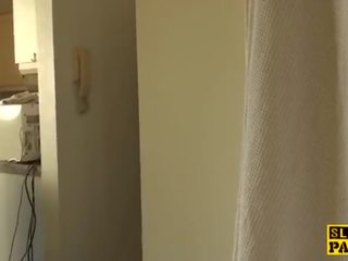 Грудаста grown submisive дівчина трахкав грубо