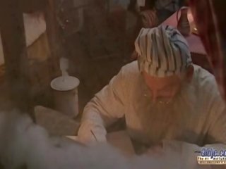 قديم رجل مارس الجنس بواسطة له عظيم عيد ميلاد الحالي