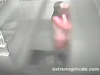Voyeuring μου showering με πλούσιο στήθος mum σόου