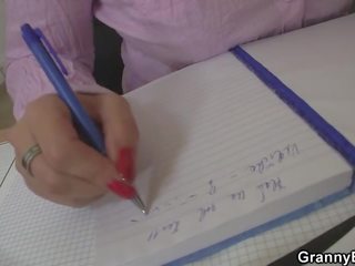 사무실 여성 에 화이트 스타킹 승마 그의 샤프트