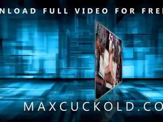 Maxcuckold.com ξανθός/ιά ομιλία αυτήν σύζυγος με μαύρος/η ταύρος